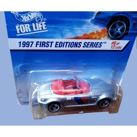 Hot Wheels BMW M ROADSTER Silver 1997 FIRST EDITIONS #6/12 DIECAST 1:64 3SP VAR - Picture 9 of 16